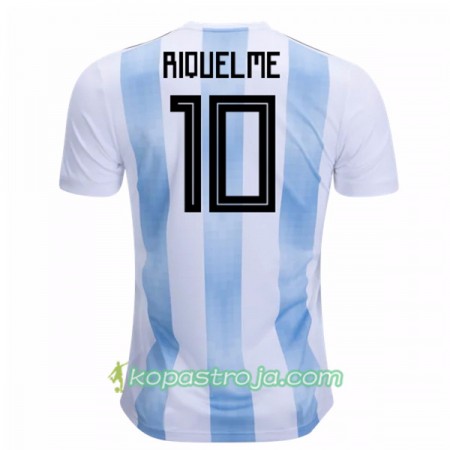 Billiga Fotbollströjor Argentina Riquelme 10 WM 2018 Hemma tröja